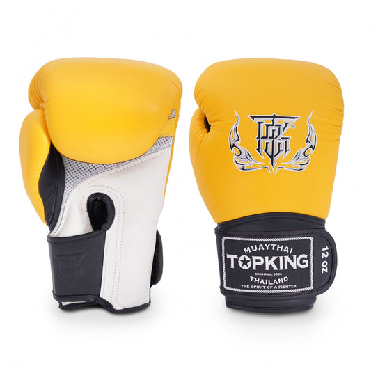 TKB GLOVES TKBGSA LEATHER HOOK-AND-LOOP SUPER AIR TRIPLE TONE