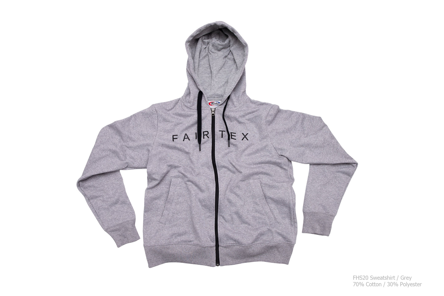 FAIRTEX HOODED FHS20 SWEAT SHIRT ZIPPER