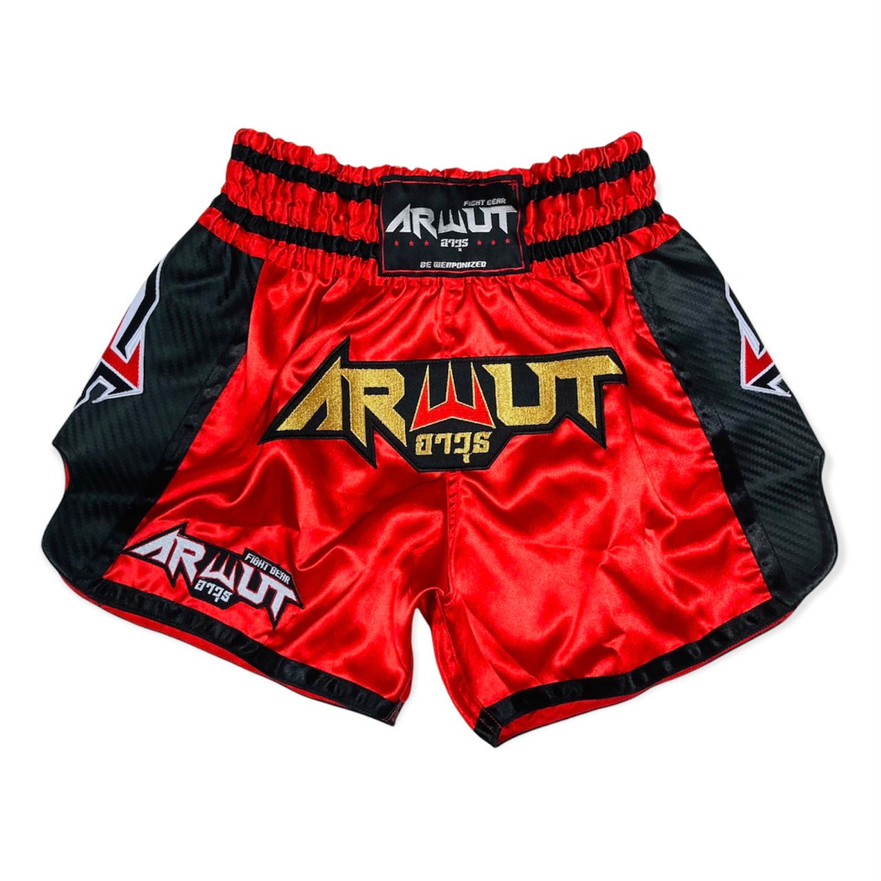 ARWUT MUAYTHAI BOXING SHORTS CARBON EDITION