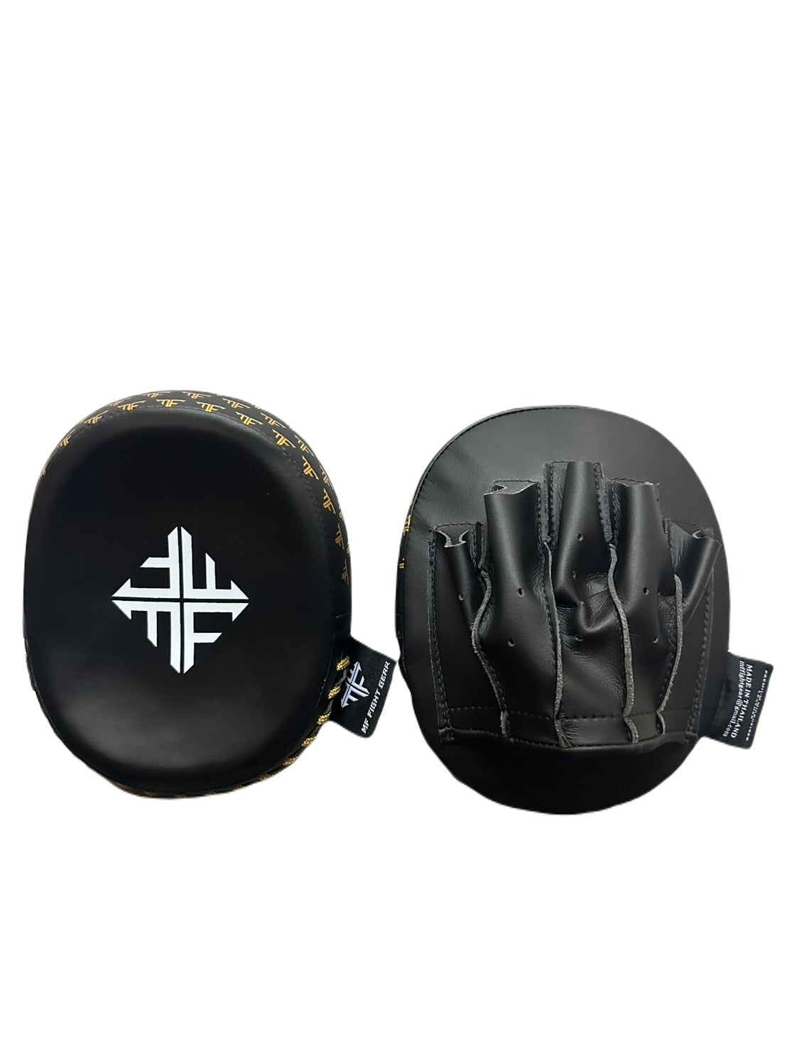 MAN FIGHT LEATHER FOCUS MITTS