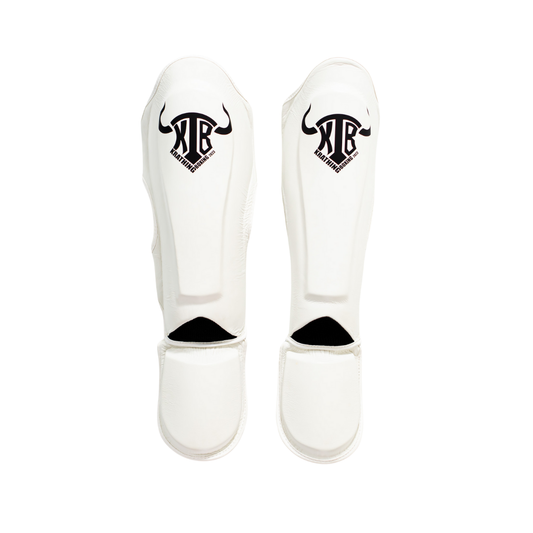 KRATHING  BOXING SHIN PROTECTION KTB-SG-003 LEATHER HOOK-AND-LOOP