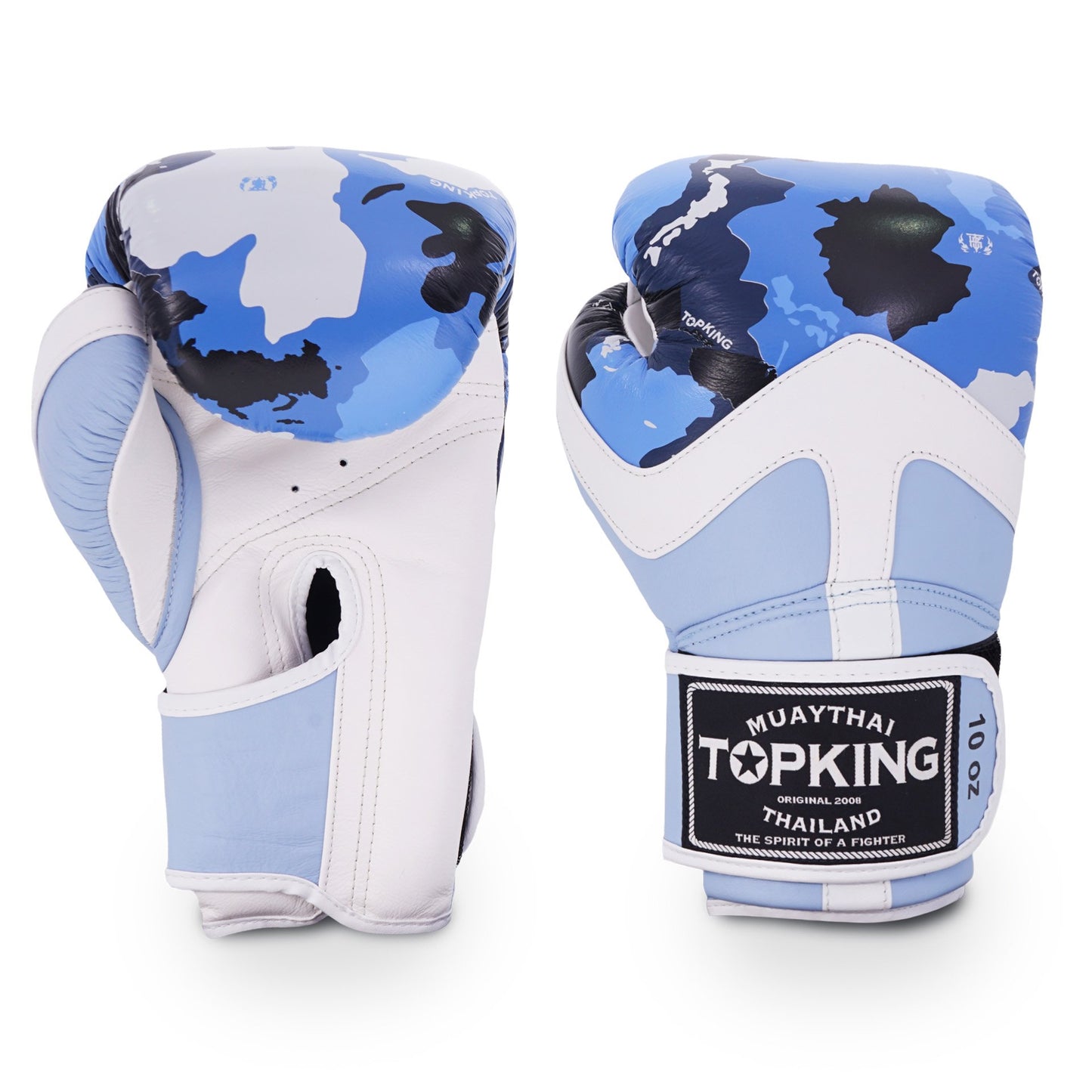 TKB GLOVES CAMOUFLAGE LEATHER HOOK-AND-LOOP
