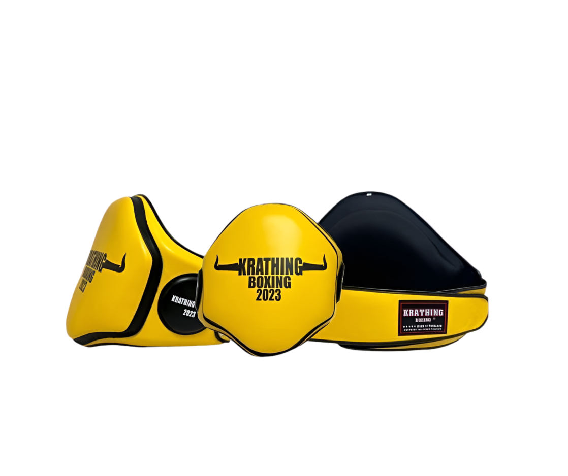 KRATHING THAI BOXING BELLY PROTECTION KTB-BL-006 HOOK-AND-LOOP