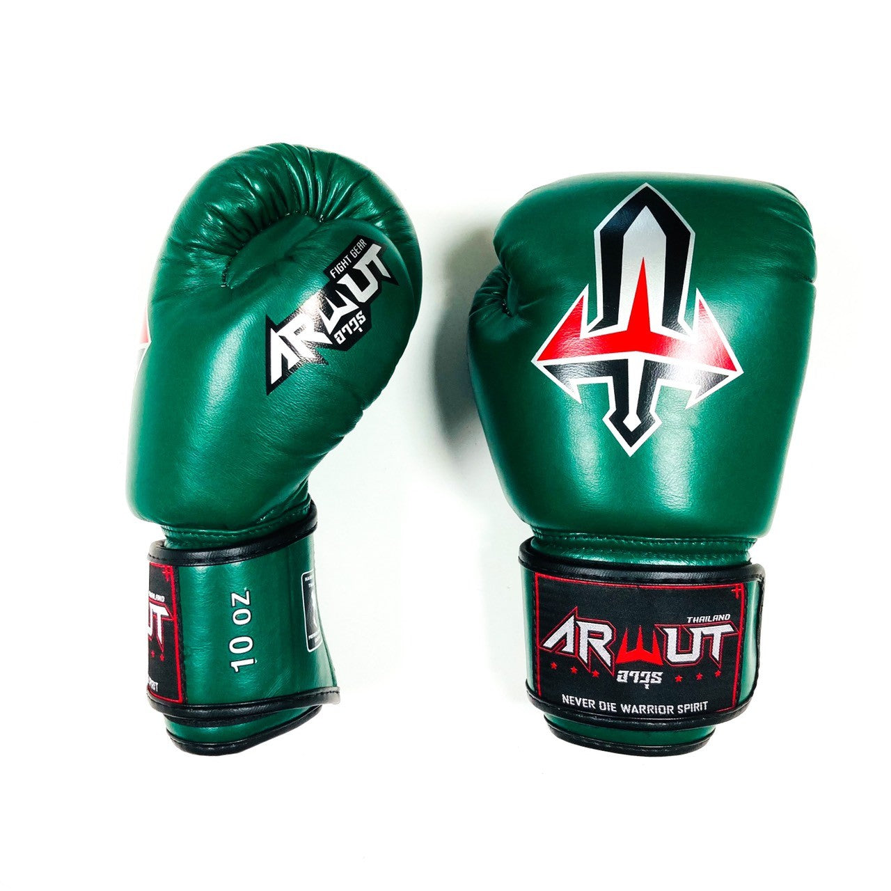 ARWUT GLOVES BG1 HOOK-AND-LOOP BOXING GLOVES LEATHER