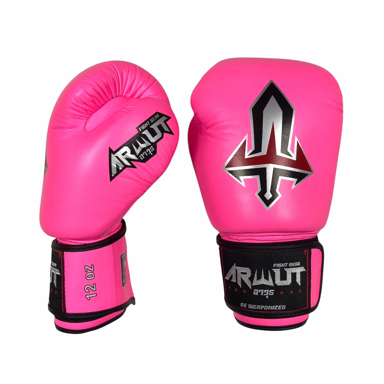 ARWUT GLOVES BG1 HOOK-AND-LOOP BOXING GLOVES LEATHER