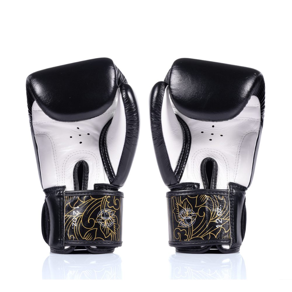 FAIRTEX GLOVES BGV-PREMIUM REVERSAL LEATHER HOOK-AND-LOOP SPIRIT OF WAI KRU EDITION
