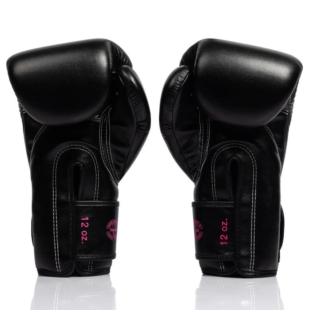 FAIRTEX GLOVES BGV14 MICROFIBER HOOK-AND-LOOP NEON NOIR