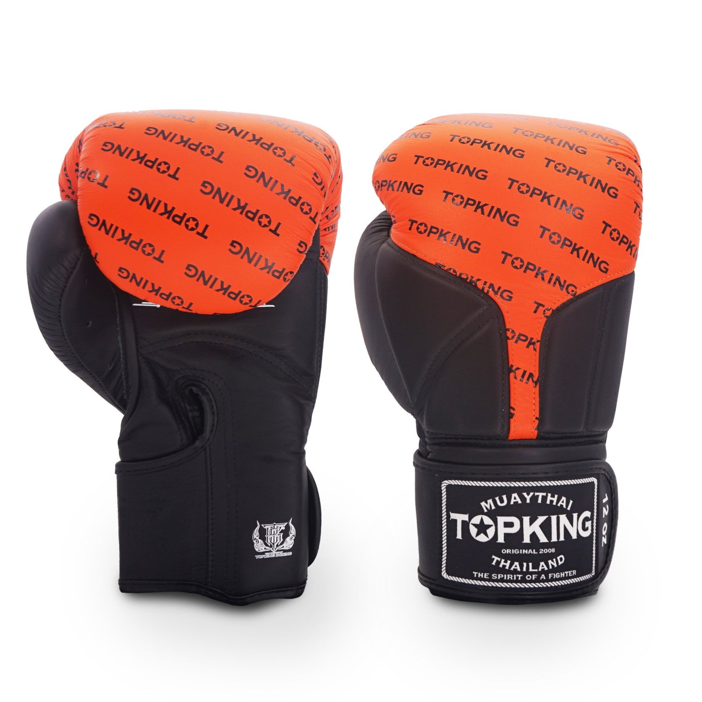 TKB GLOVES FULL IMPACT DOUBLE TONE TKBGFI  LEATHER HOOK-AND-LOOP