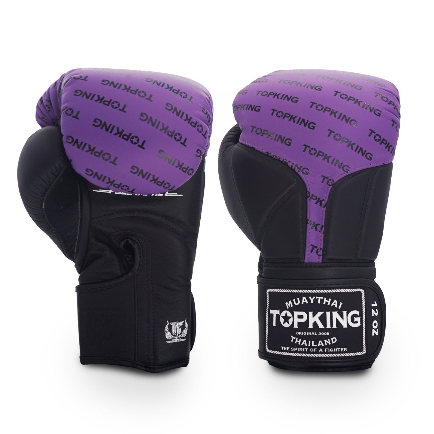 TKB GLOVES FULL IMPACT DOUBLE TONE TKBGFI  LEATHER HOOK-AND-LOOP