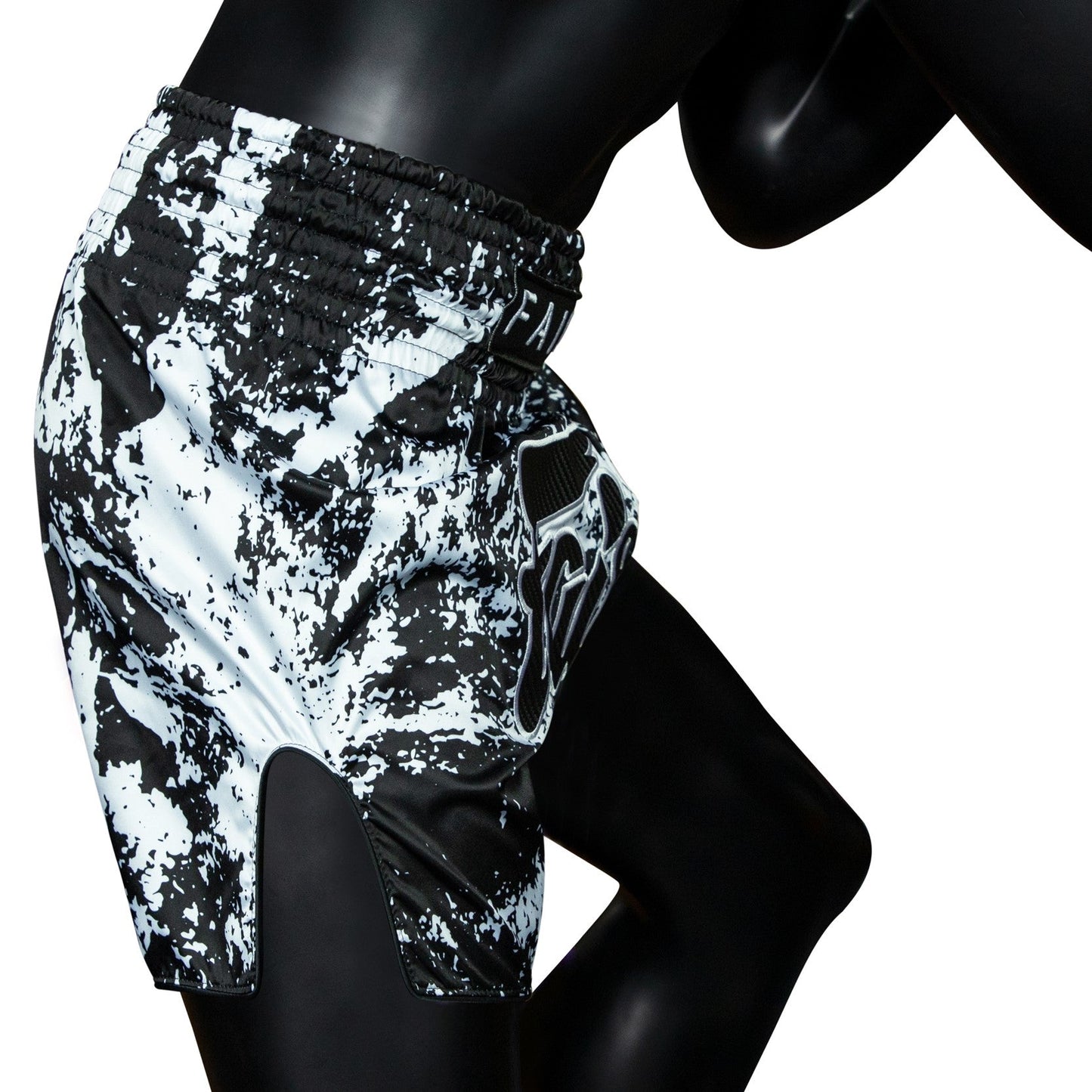 FAIRTEX SHORTS BS1949 MUAY THAI GRUNGE BLACK
