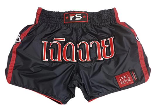 INFIGHTSTYLE SHORTS DOUBLE NYLON LOTUS RETRO