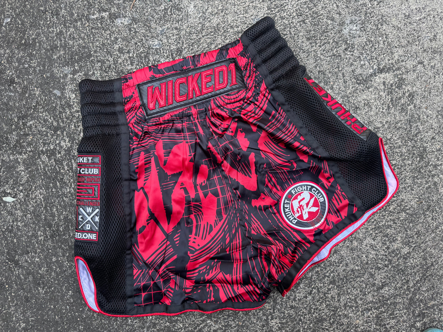 WICKED1X MUAY THAI SHORT PFC x WICKED