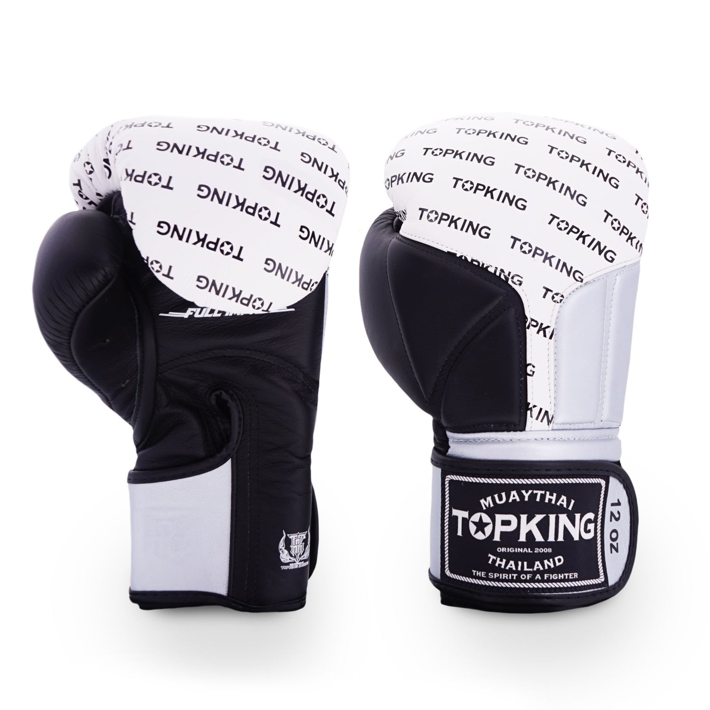TKB GLOVES FULL IMPACT TRIPLE TONE TKBGFI LEATHER HOOK-AND-LOOP