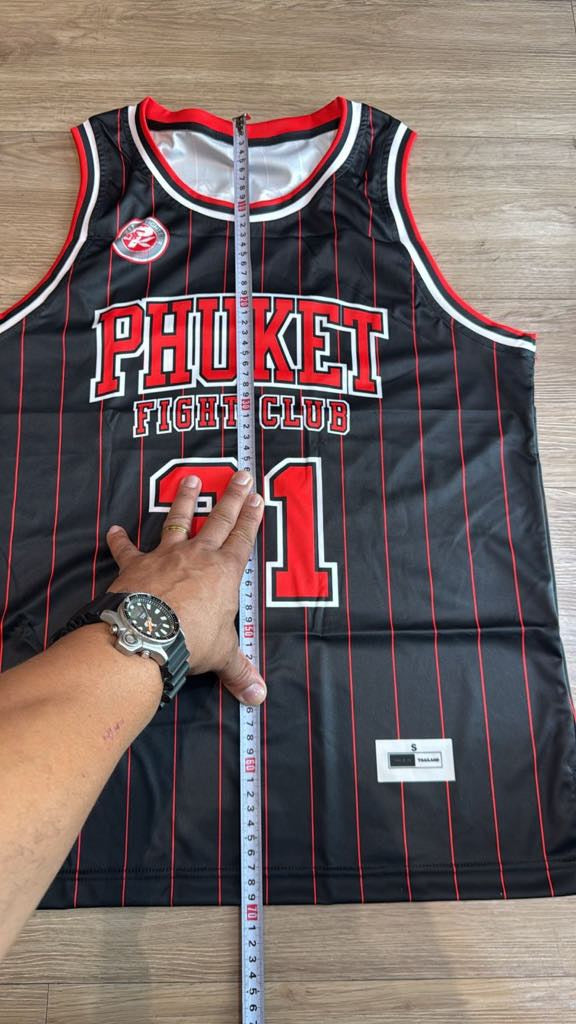 PFC T-SHIRT BASKET BALL PHUKET FIGHT CLUB