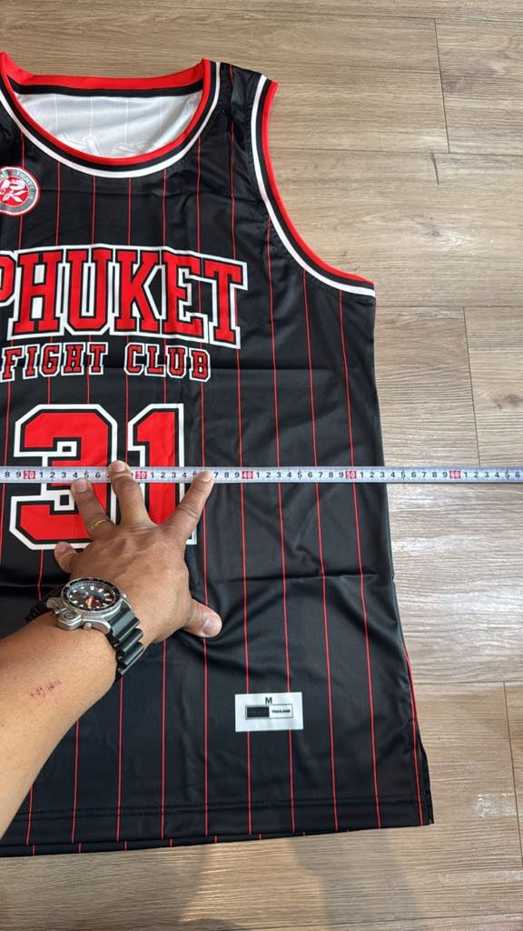 PFC T-SHIRT BASKET BALL PHUKET FIGHT CLUB