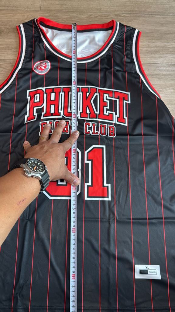 PFC T-SHIRT BASKET BALL PHUKET FIGHT CLUB