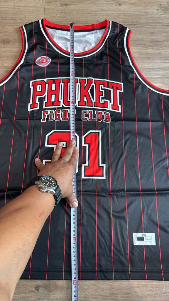 PFC T-SHIRT BASKET BALL PHUKET FIGHT CLUB