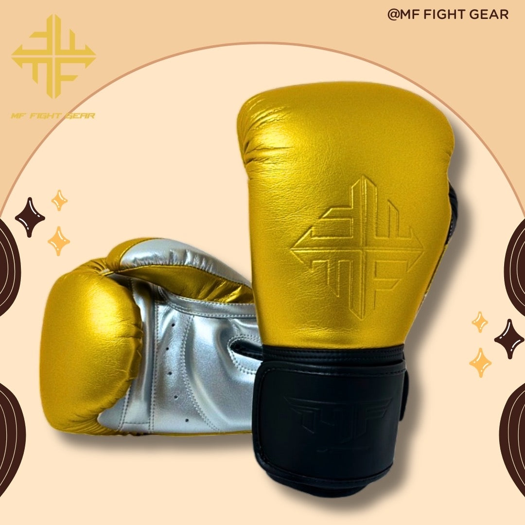 MAN FIGHT PRO BOXING GLOVES MFB-MP MASTER PREMIUM METTALIC