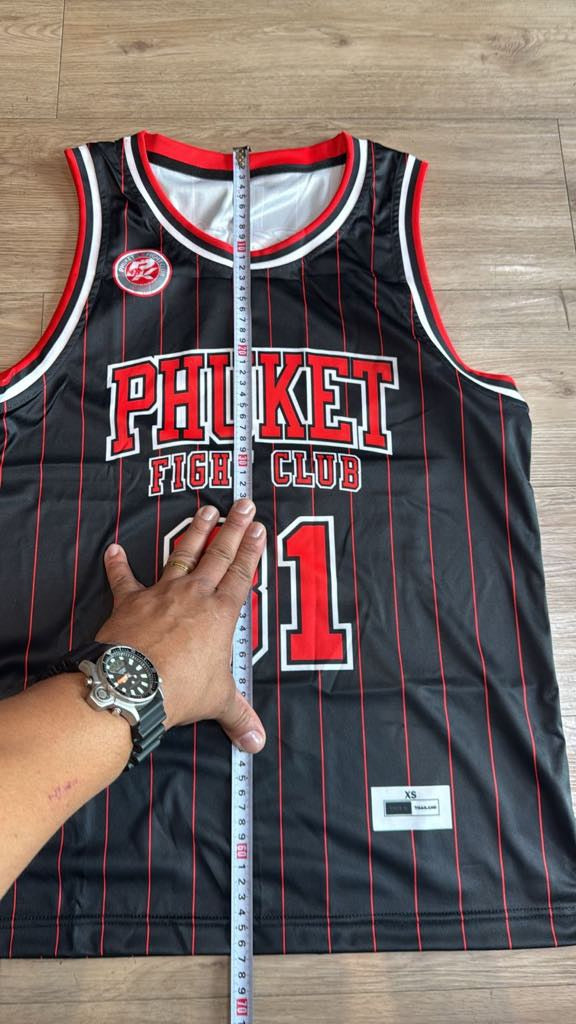 PFC T-SHIRT BASKET BALL PHUKET FIGHT CLUB