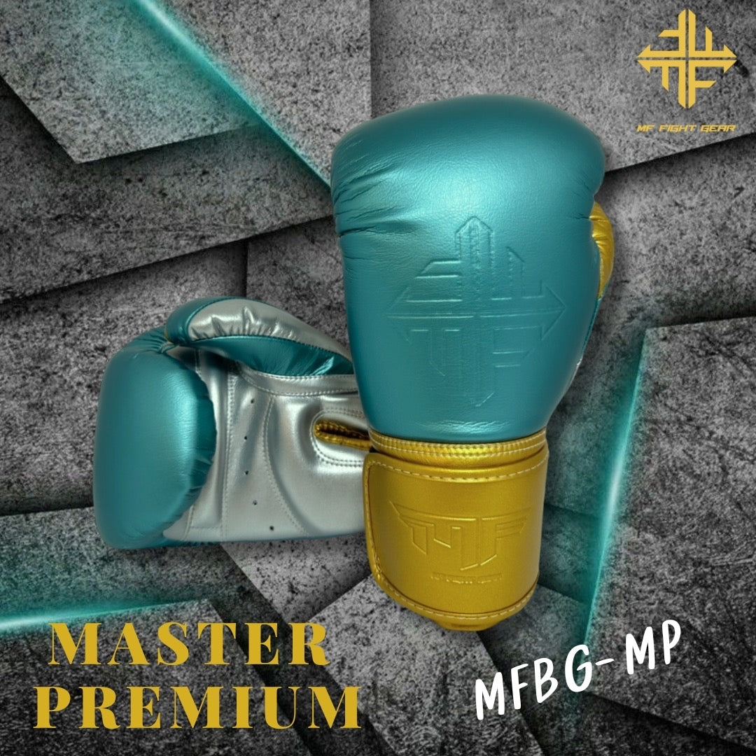 MAN FIGHT PRO BOXING GLOVES MFB-MP MASTER PREMIUM METTALIC