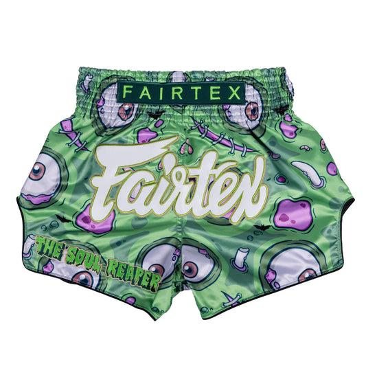 FAIRTEX MUAY THAI SHORTS  BS-HALLOWEEN03 - SOUL REAPER (pre order)