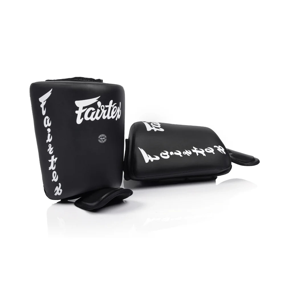 FAIRTEX SP10 MICROFIBER LEATHER CALF KICK PROTECTION  HOOK-AND-LOOP