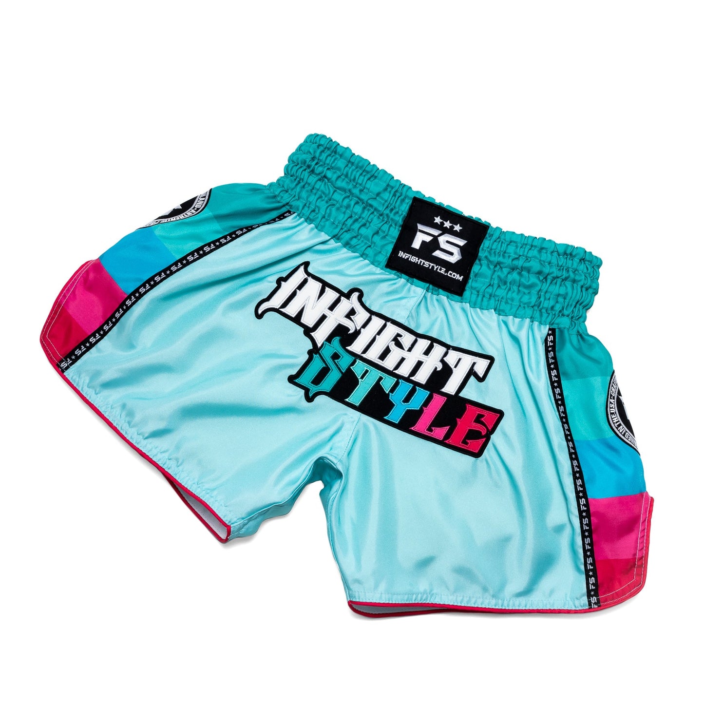 INFIGHTSTYLE SHORTS MUAY THAI NEUTRAL RETRO COLLECTION