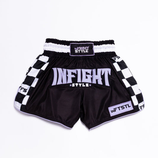 INFIGHTSTYLE SHORTS MUAY THAI FINISH LINE RETRO COLLECTION