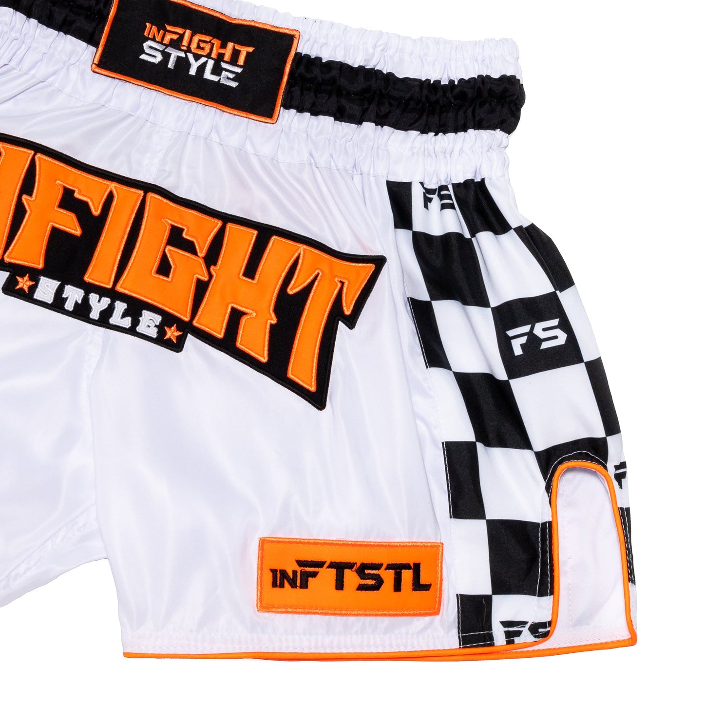 INFIGHTSTYLE SHORTS MUAY THAI FINISH LINE RETRO COLLECTION