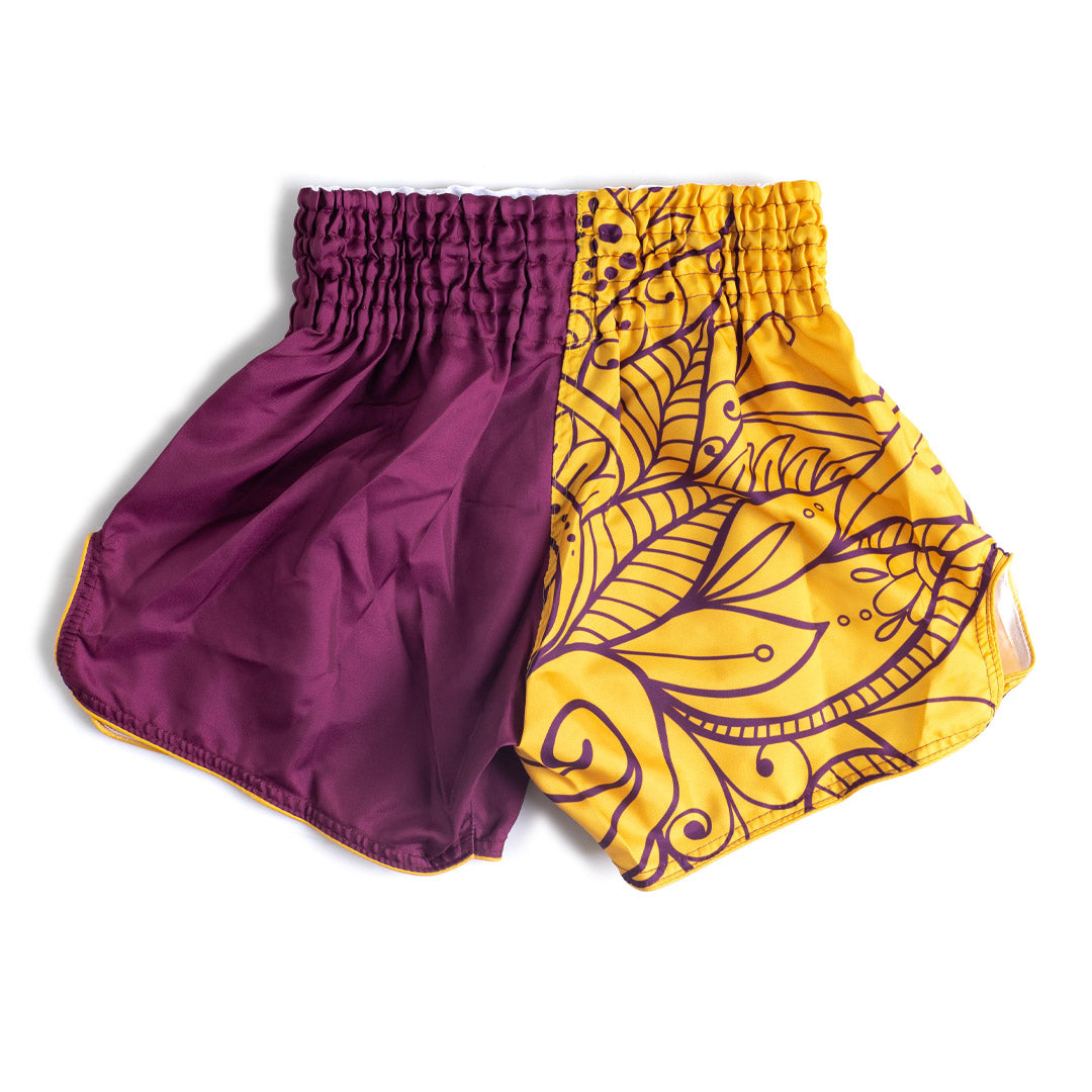 INFIGHTSTYLE SHORTS FANCY LOTUS RETRO