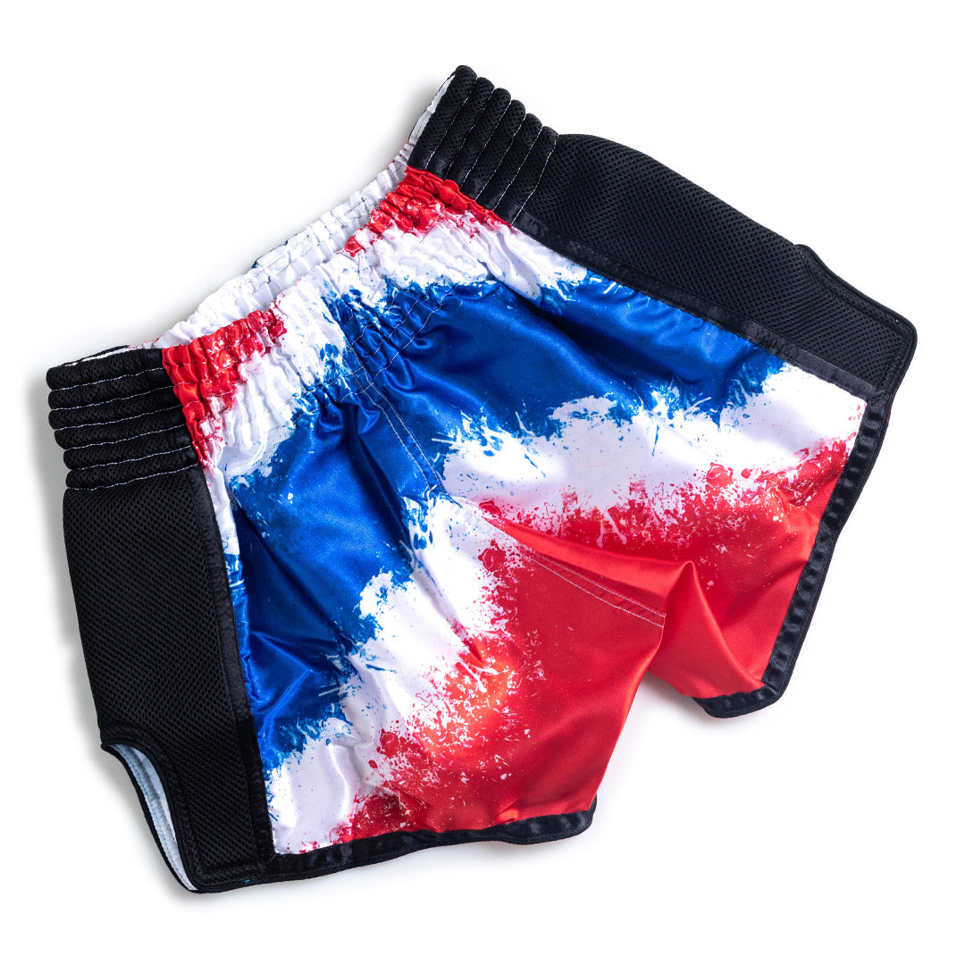 LUMPINEE SHORTS RETRO MUAY THAI BOXING LUM-RETRO FLAG