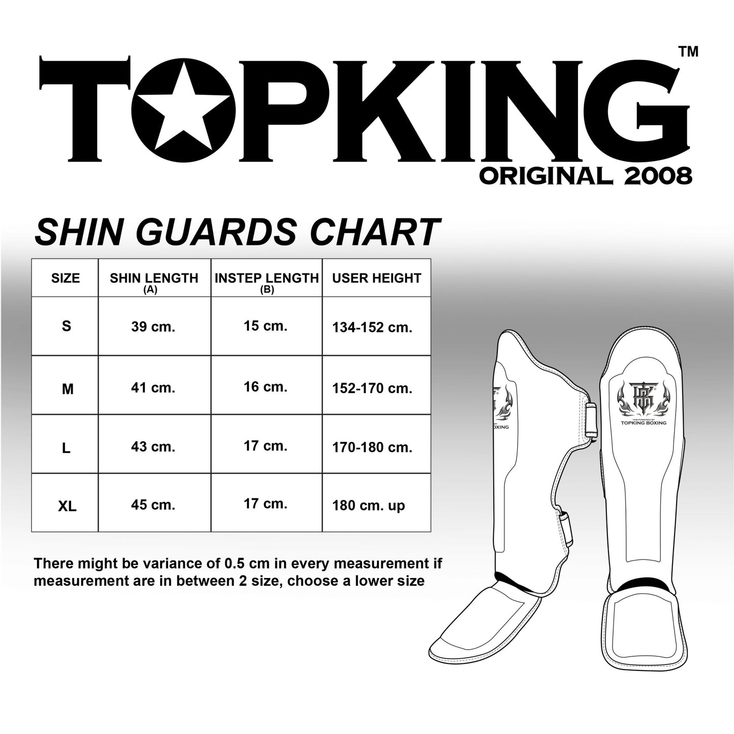 TKB SHIN PROTECTION TKSGLV LEATHER HOOK-AND-LOOP LAVA