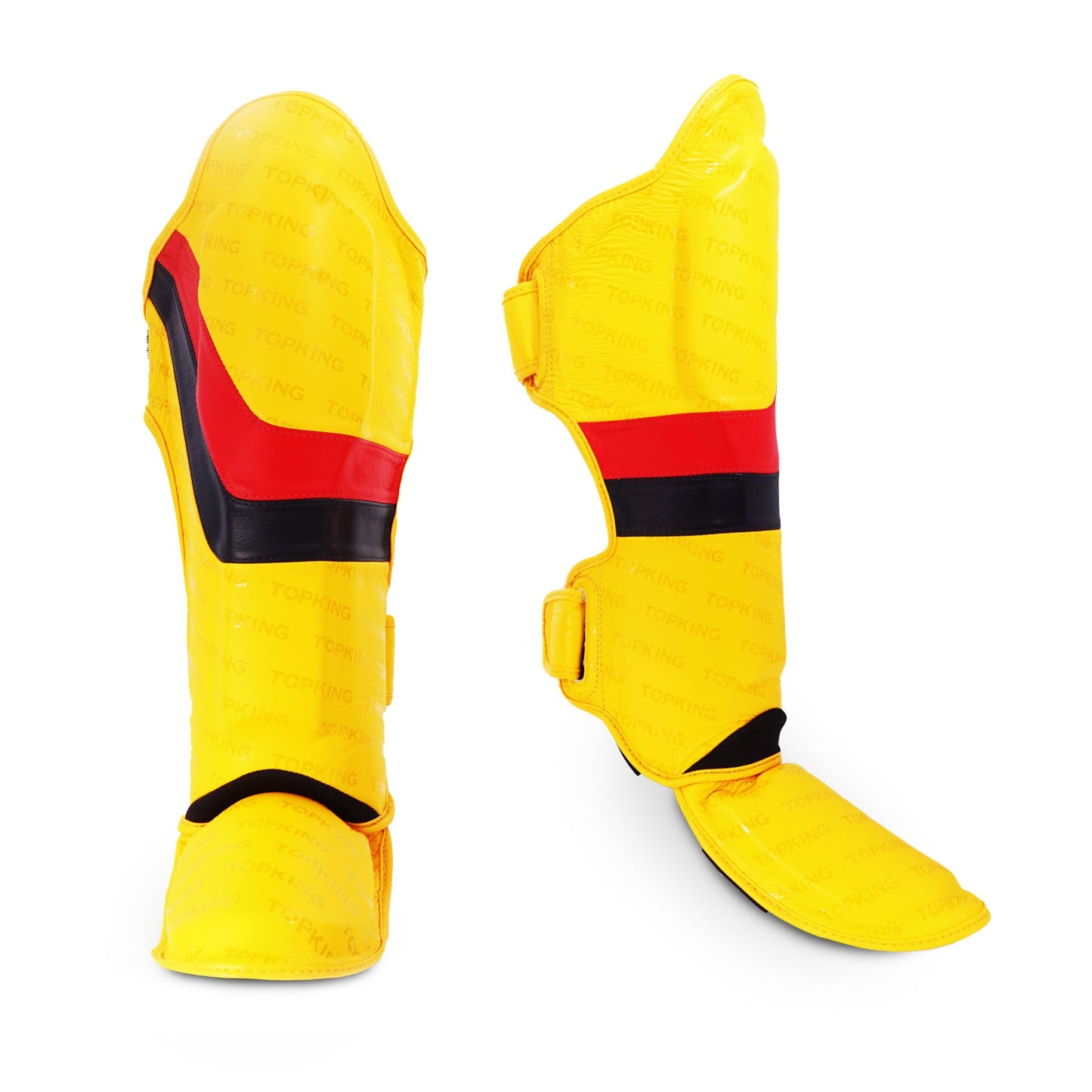 TKB SHIN PROTECTION TKSGIN INNOVATION LEATHER HOOK-AND-LOOP