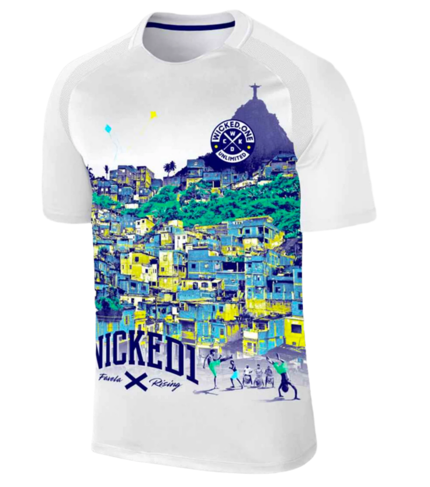 WICKED 1 X TRAINING SHIRT FAVELA