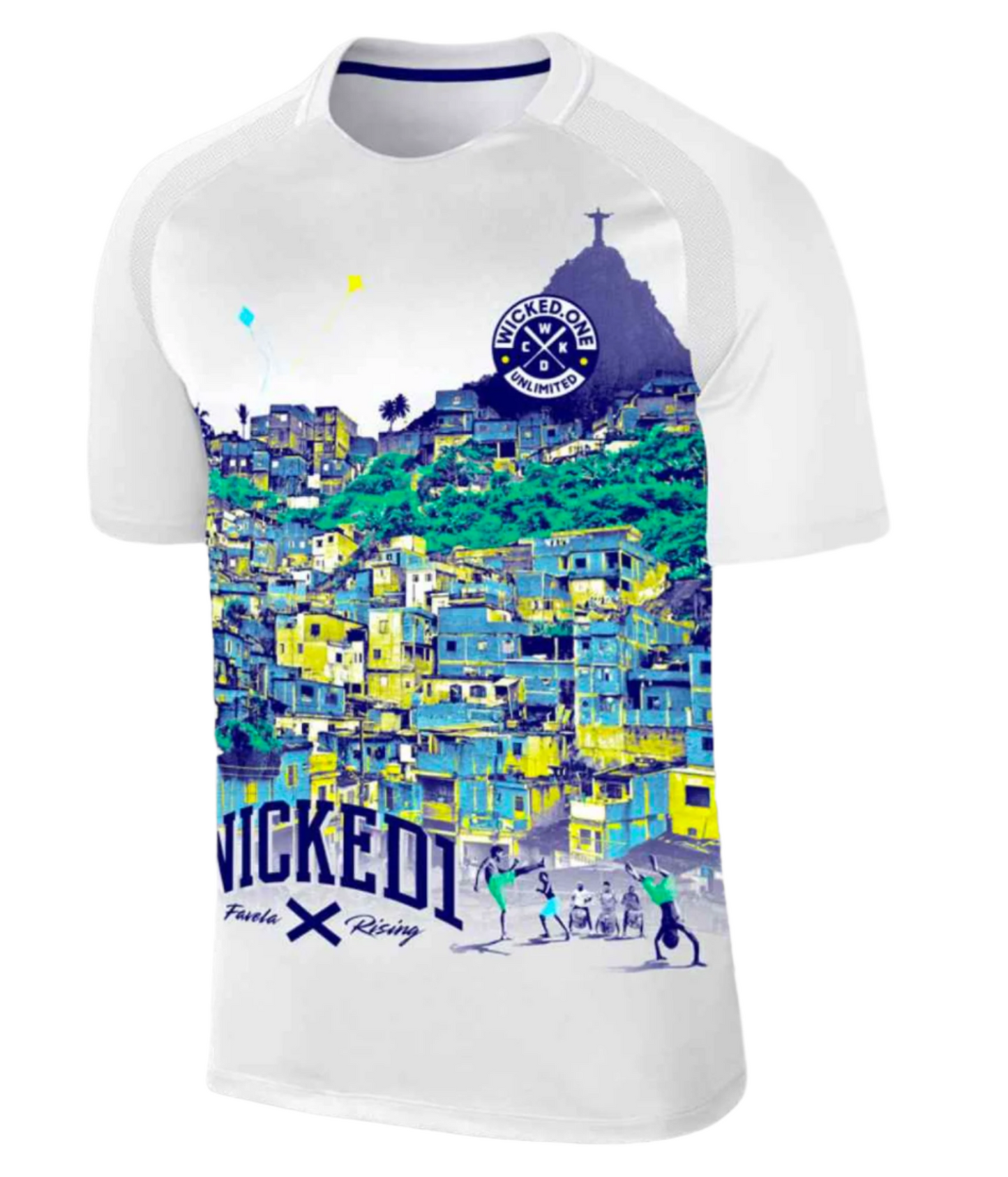 WICKED 1 X TRAINING SHIRT FAVELA