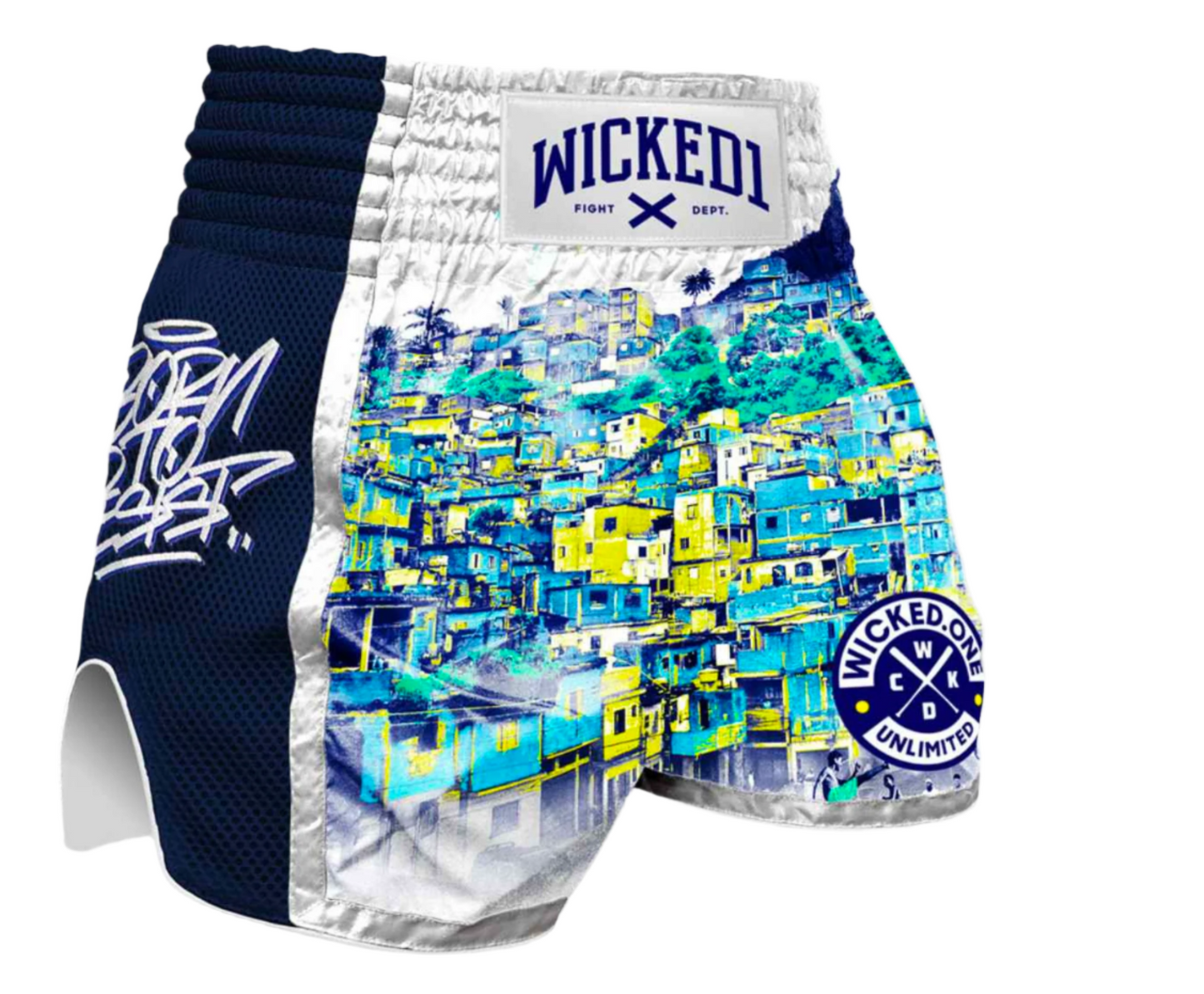 WICKED1X MUAY THAI SHORT FAVELA