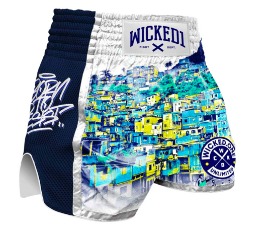 WICKED1X MUAY THAI SHORT FAVELA