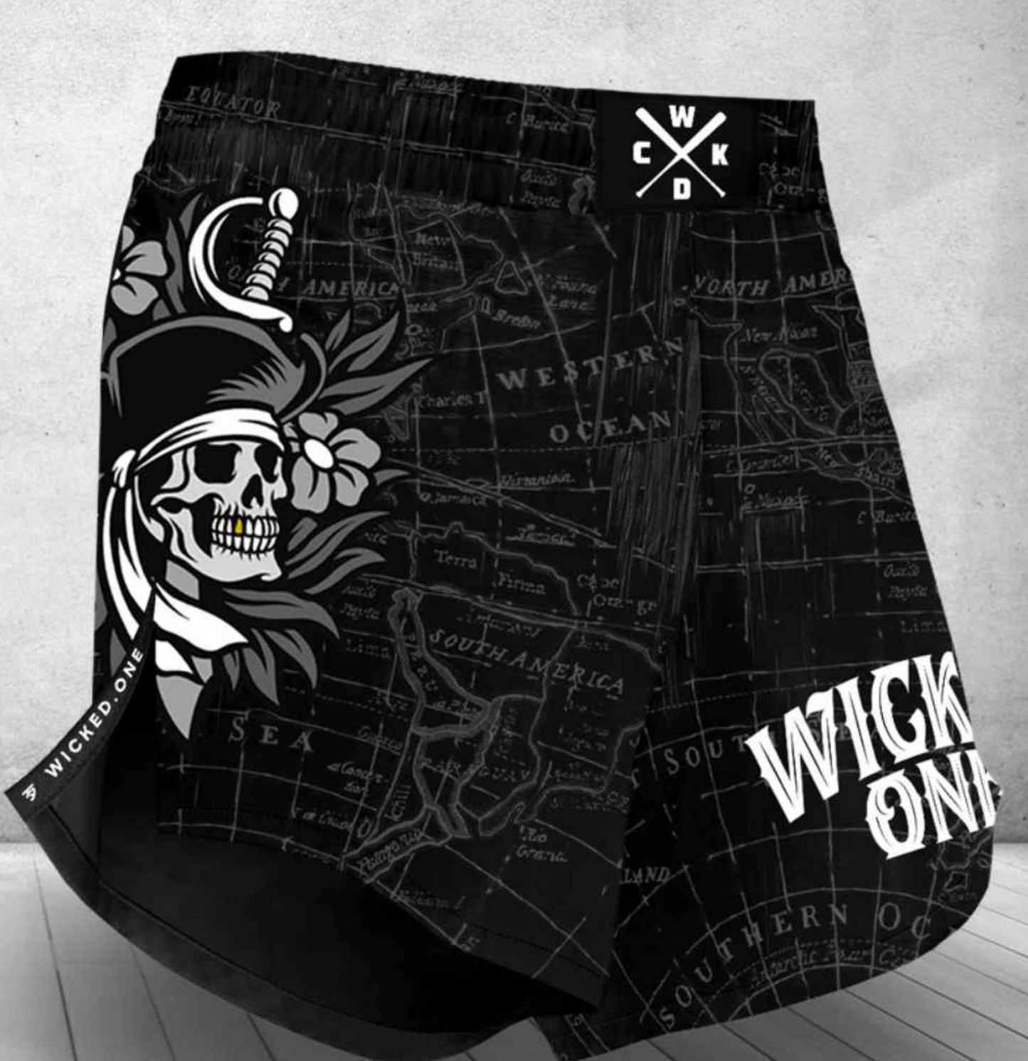WICKED 1 X MMA SHORTS ELEMENT HACKER