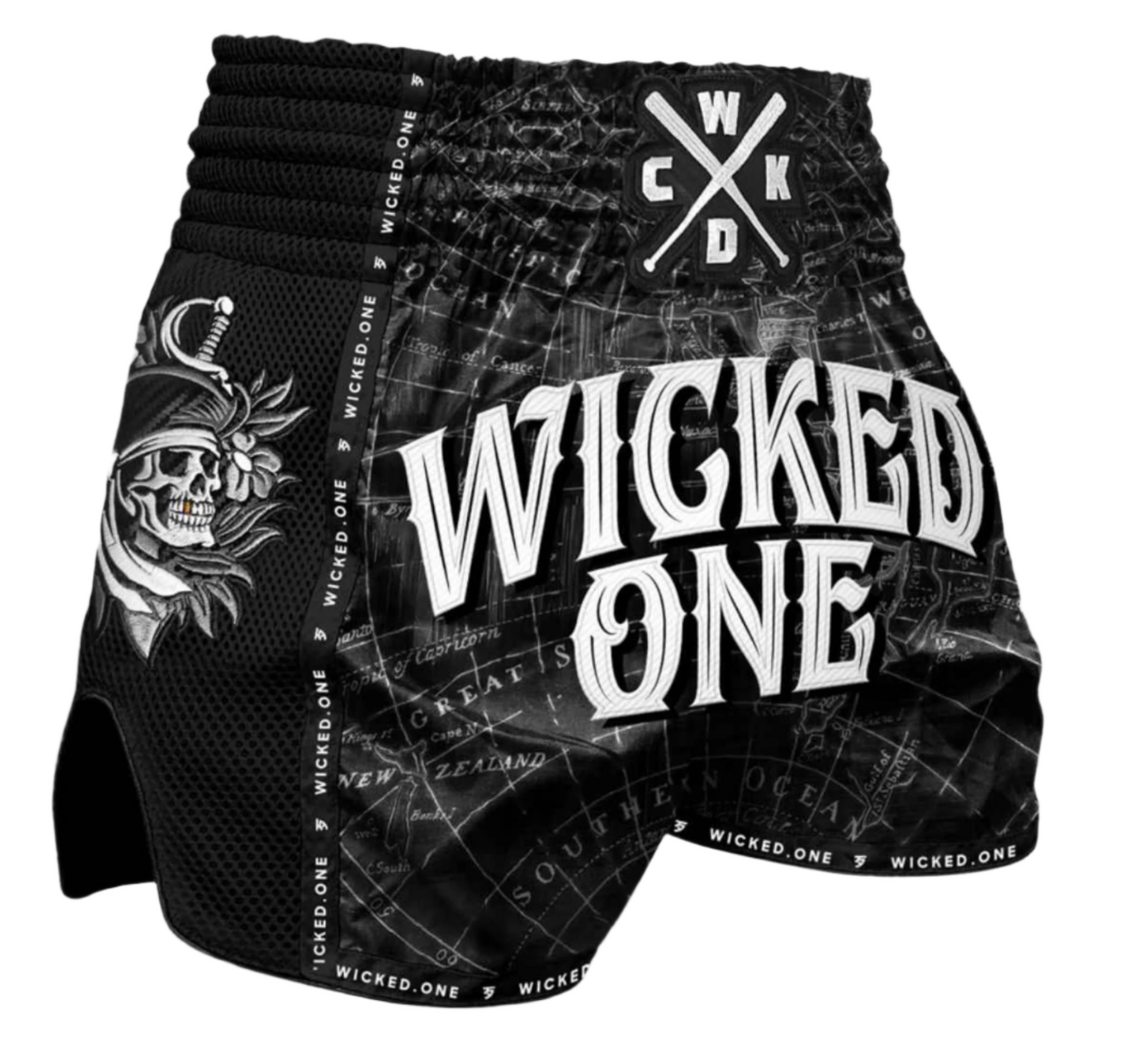 WICKED1X MUAY THAI SHORT HACKER