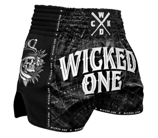 WICKED1X MUAY THAI SHORT HACKER