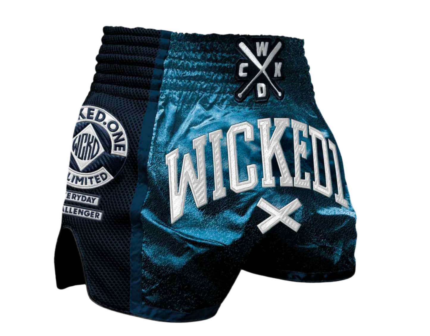 WICKED1X MUAY THAI SHORT SPRAYING
