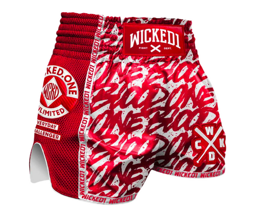 WICKED1X MUAY THAI SHORT 'ONE BLOOD'