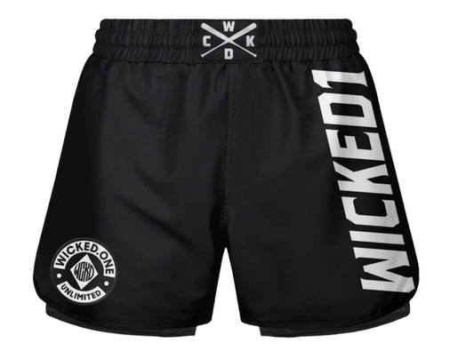 WICKED 1 X MMA SHORTS GRAPPLING CLINCH