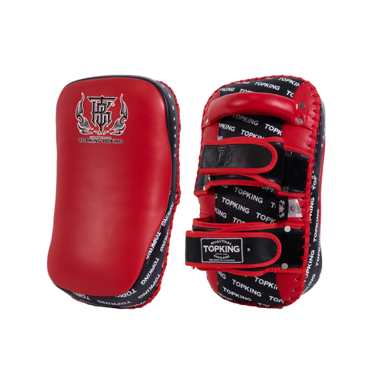 TKB TKKPF-CV KICK PADS PROTECTION LEATHER DOUBLE STRAP