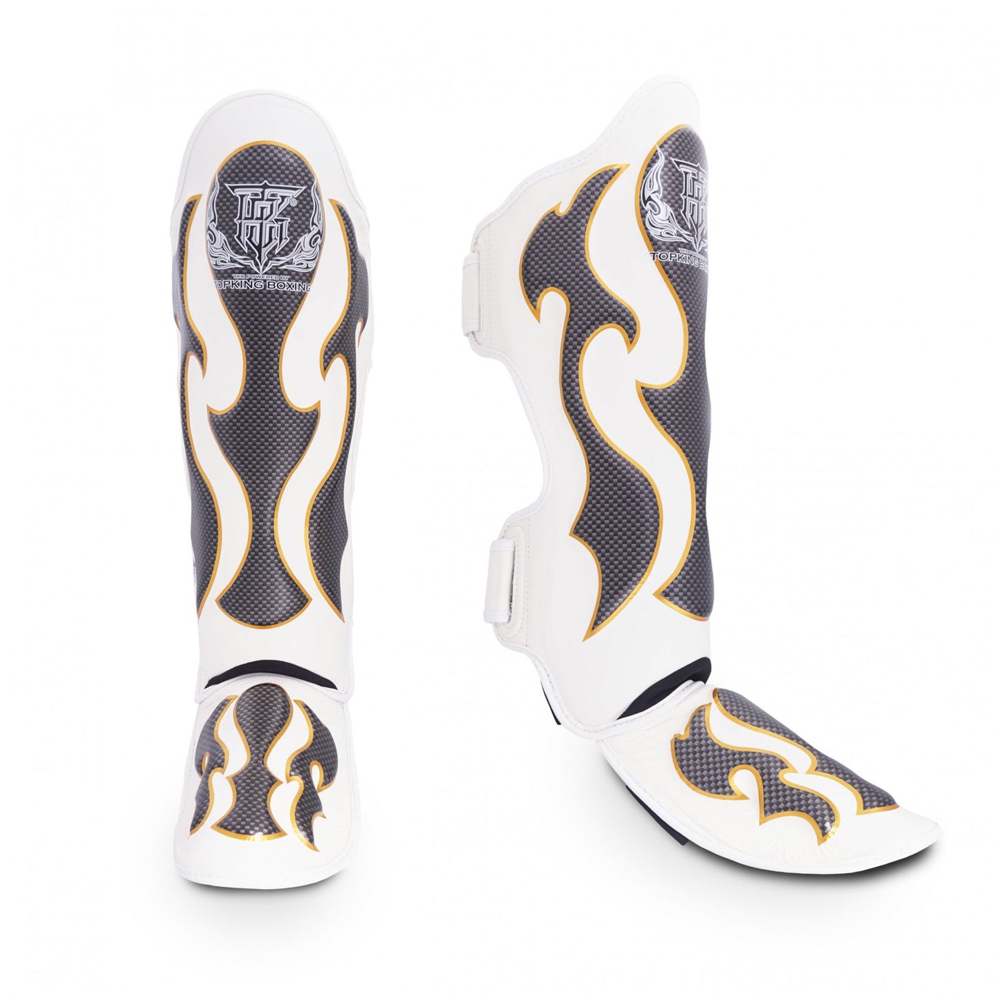 TKB SHIN PROTECTION TKSGEM-01 EMPOWER LEATHER HOOK-AND-LOOP