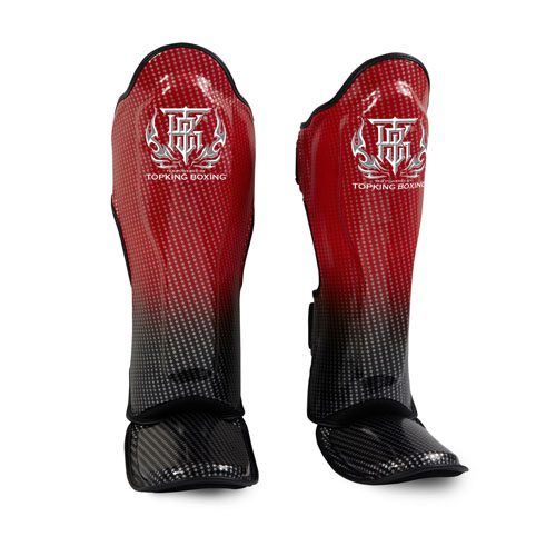 TKB SHIN PROTECTION TKSGSS-01 SUPER STAR LEATHER HOOK-AND-LOOP