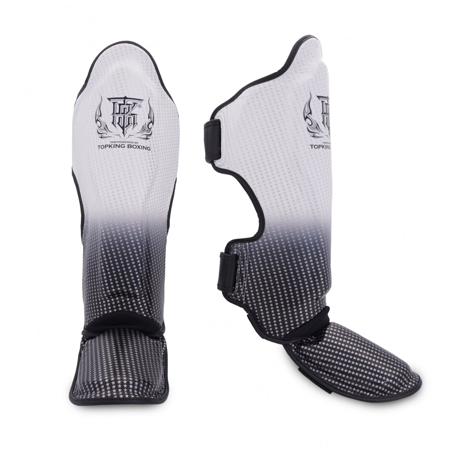 TKB SHIN PROTECTION TKSGSS-01 SUPER STAR LEATHER HOOK-AND-LOOP