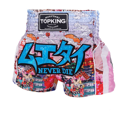 TKB SHORTS TKTBS-247 JAPANESE CULTURE  BOXING MUAY THAI SHORTS