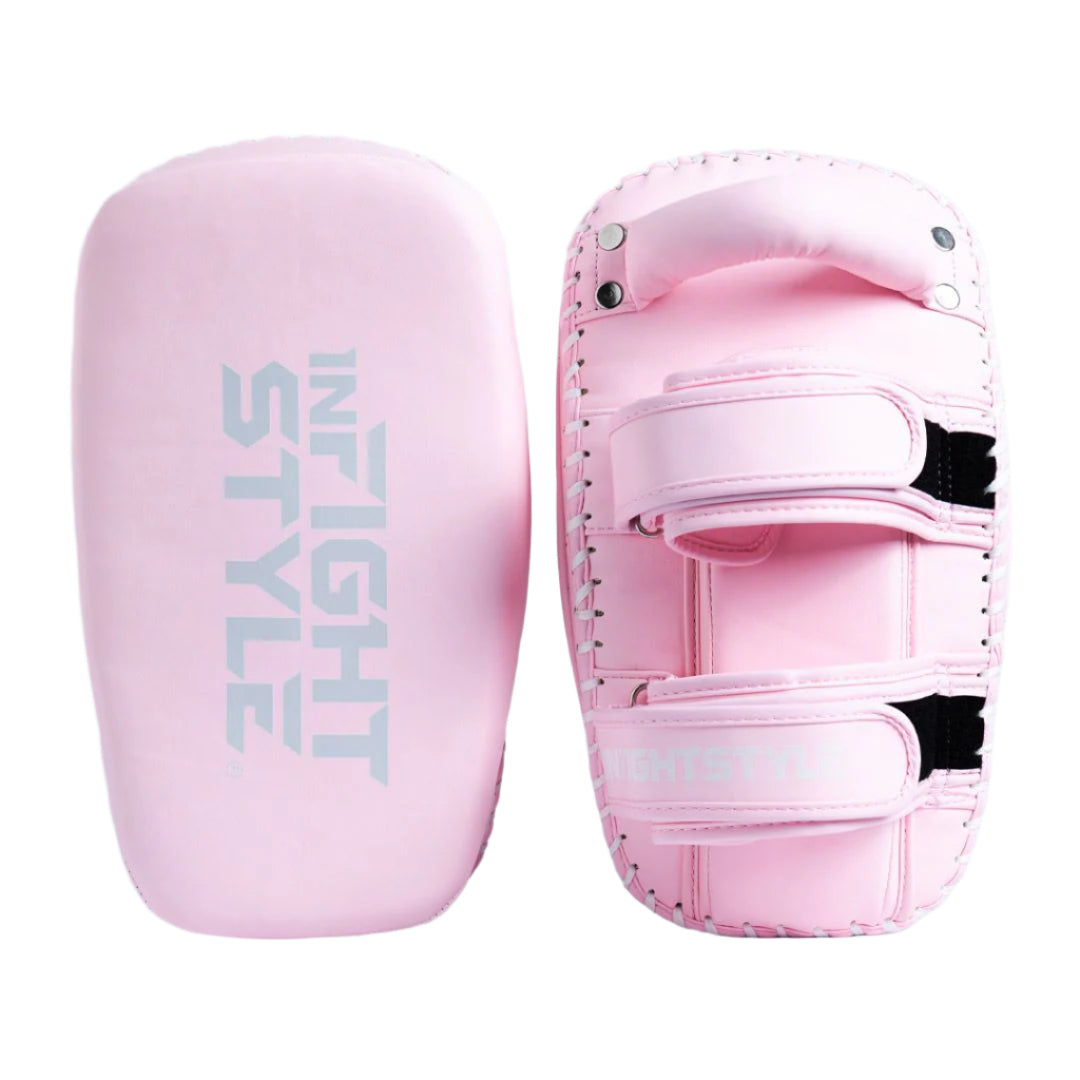 INFIGHTSTYLE KICK PADS SEMI LEATHER DOUBLE-STRAP 2