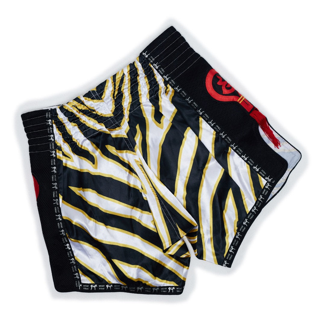 LUMPINEE SHORTS RETRO WILD TRIBE REAL MUAY THAI PROFESSIONAL